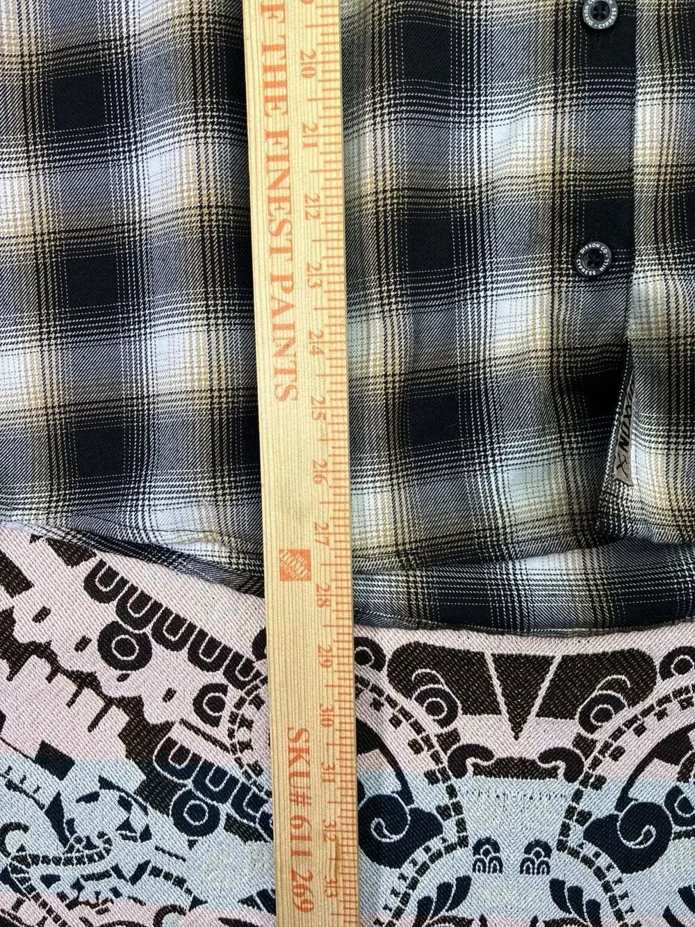 Dixxon Flannel Co. x Cypress Hill Black Sunday Flannel Shirt Size L - Picture 6 of 13
